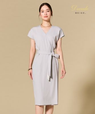 ＜BEIGE， (Women)＞【セットアップ対応】ＣＩＮＤＹ　／　ラップドレス（ＯＰＣＷＬＳ０７１１）