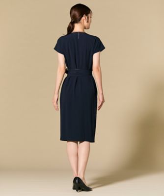 レディース 極美品 高級 ミディ ラップドレス イベント