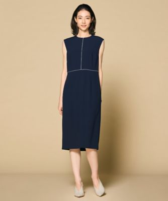 ベイジCINDY / クルーネックドレス4訳あり BEIGE，(ベイジ，)｜CINDY（シンディ）/クルーネックドレス/Black