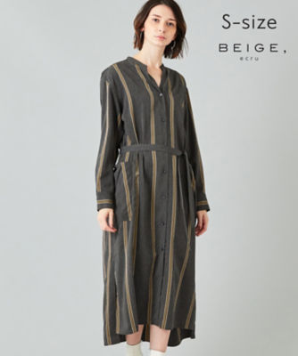 ＜BEIGE， (Women)＞【Ｓ－ｓｉｚｅ】ＵＧＩＮＥ　／　シャツワンピース（ＯＰＣＸＩＡ０３３１）