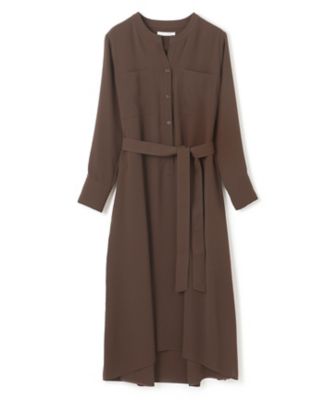 【ＷＥＢ限定・Ｓ－ｓｉｚｅ】ＭＡＮＡＳＬＵ　／　ロングシャツワンピース（ＯＰＣＸＳＡ０３５３）