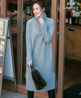 タートルネック ニットワンピース ｏｐｃｙｂｓ０９０３ 三越伊勢丹オンラインストア 公式