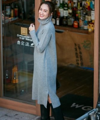 タートルネック ニットワンピース（OPCYBS0903） | ICB  