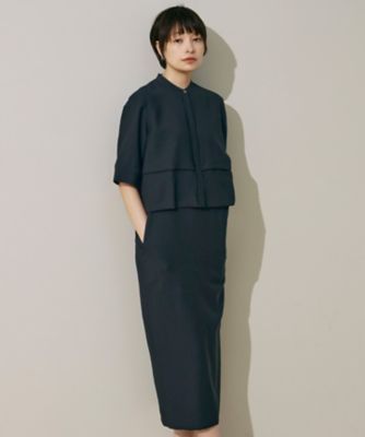 ＜ICB (Women)＞【接触冷感・洗える】　ワッシャーツイル　ワンピース（ＯＰＣＹＧＭ０５０７）