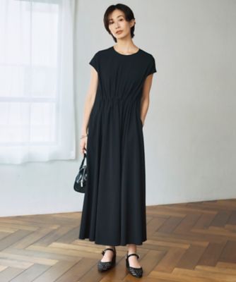 ASUMI・MANAMIコラボ 丈が選べる】タックデザイン