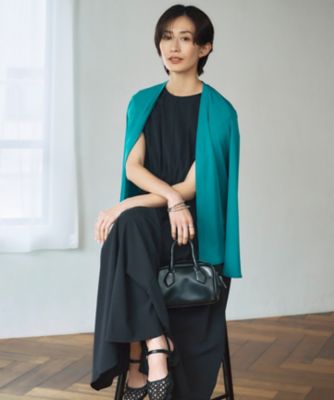 ワンピース Mitam ASUMI・MANAMIコラボ 丈が選べる】タックデザイン