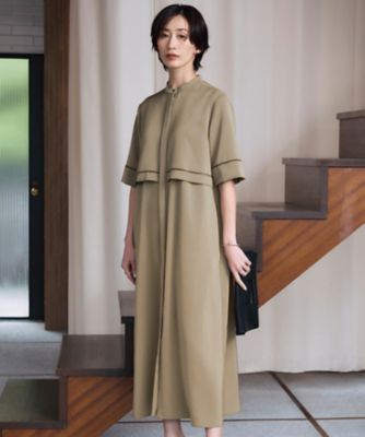 ＜ICB (Women)＞【ＡＳＵＭＩ・ＭＡＮＡＭＩコラボ　丈が選べる】ハシゴレースシャツワンピース（ＯＰＣＹＧＭ０９６９）