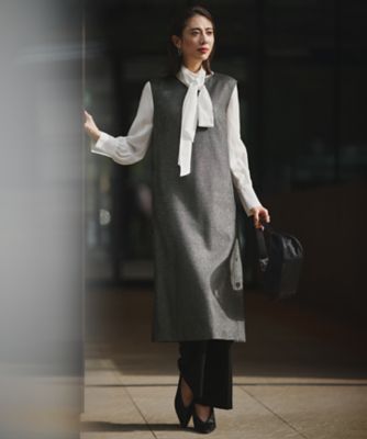 ウォッシャブルライトウール ワンピース（OPCYGW0606