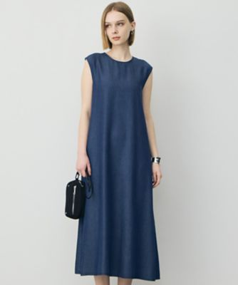 ＜ICB (Women)＞ナチュラルソフトデニム　ノースリーブワンピース（ＯＰＣＹＬＭ０５０３）