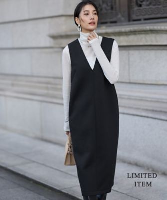 ＜ICB (Women)＞【ＷＥＢ限定】ソフトダンボール　ジャンパースカートワンピース（ＯＰＣＹＬＳ０９２０）