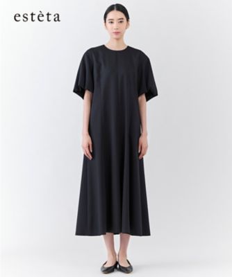 ＜esteta (Women)＞【エステータ】ライトダブルクロス　ワンピース（ＯＰＨ８ＧＷ０９２０）