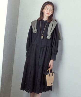 【ＳＬＯＷ／一部店舗限定】フラワーエンブロイダリー　ワンピース（ＯＰＳ１ＣＭ０９３０）