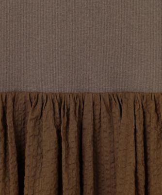 【ＳＬＯＷ／一部店舗限定】コットンローンウェーブ　バルーン　ワンピース（ＯＰＳ１ＣＭ０９６１）