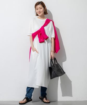 【ＳＬＯＷ／一部店舗限定】ＭＶＳコットン　Ｔ　ワンピース（ＯＰＳ１ＧＭ０９６３）