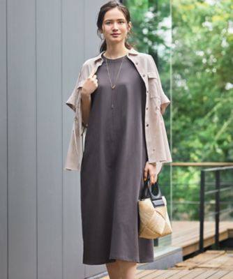 【ＳＬＯＷ／一部店舗限定】ＭＶＳコットン　Ｔ　ワンピース（ＯＰＳ１ＧＭ０９６３）