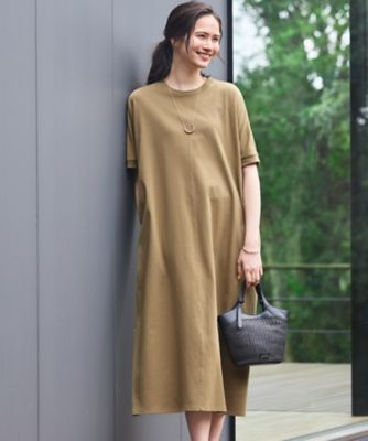 【ＳＬＯＷ／一部店舗限定】ＭＶＳコットン　Ｔ　ワンピース（ＯＰＳ１ＧＭ０９６３）