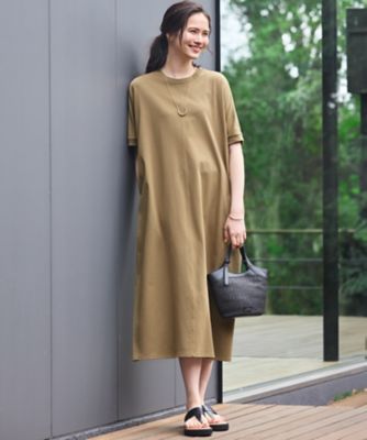 【ＳＬＯＷ／一部店舗限定】ＭＶＳコットン　Ｔ　ワンピース（ＯＰＳ１ＧＭ０９６３）