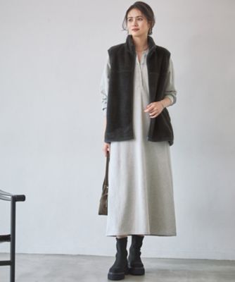 SLOW／一部店舗限定】ヴィンテージライクテリー ヘンリーネック