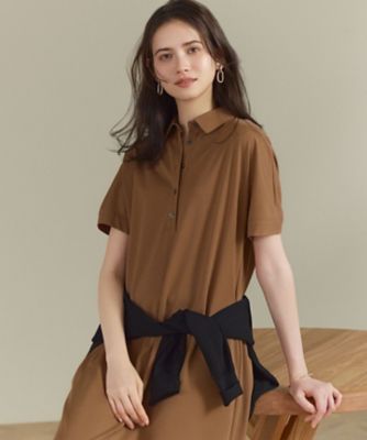 SLOW／一部店舗限定】ファンクショナル ポロ ワンピース