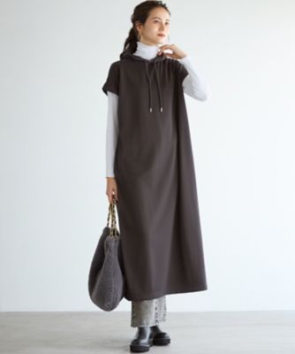 SLOW／一部店舗限定】コットンライクテリー フーディー