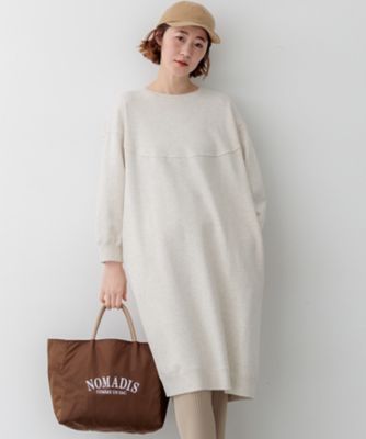 ＜23区 S (Women/小さいサイズ)＞【ＳＬＯＷ／一部店舗限定】ハイゲージテリー　デザイン　ワンピース（ＯＰＳ２ＬＭ０９３０）