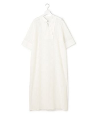  モチーフレース ワンピース Ｍ　日本サイズL相当　完売品　VERY掲載 SLOW／一部店舗限定】モチーフレース ワンピース