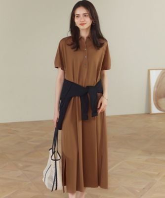 SLOW／一部店舗限定】ファンクショナル ポロ ワンピース