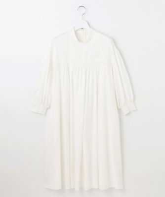 【ＳＬＯＷ／一部店舗限定】ウォッシュドコットンサテン　ワンピース（ＯＰＳＷＣＡ０９３０）