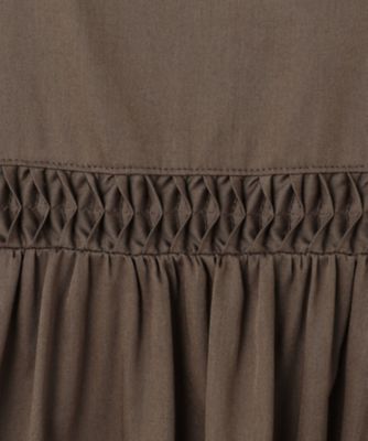【ＳＬＯＷ／一部店舗限定】ウォッシュドコットンサテン　ワンピース（ＯＰＳＷＣＡ０９３０）