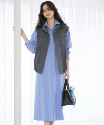 SLOW／一部店舗限定】タンブラーコットンブロード シャツ