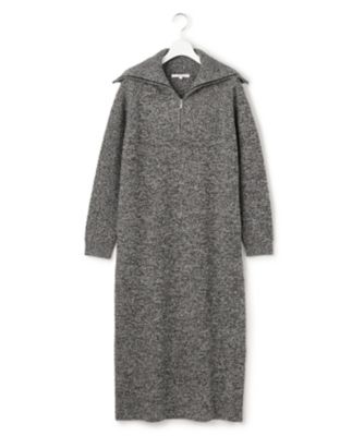 SLOW／一部店舗限定】ソフトウール ニット ワンピース