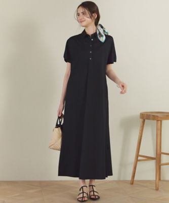 SLOW／一部店舗限定】ファンクショナル ポロ ワンピース