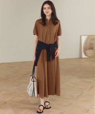 SLOW／一部店舗限定】ファンクショナル ポロ ワンピース