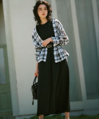 SLOW／一部店舗限定】ファンクショナル ノースリーブ ワンピース