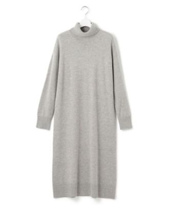SLOW／一部店舗限定】ウールナイロンニット ワンピース
