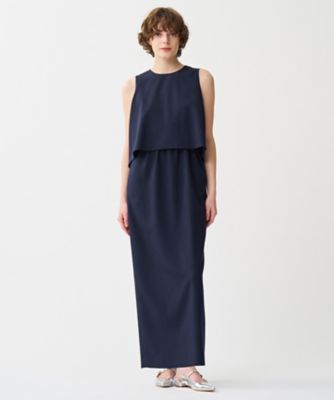 Rene 21SS ドライタッチ ウォッシャブル 袖フリルワンピース 38 Rene 21SS ドライタッチ ウォッシャブル 袖フリルワンピース 38