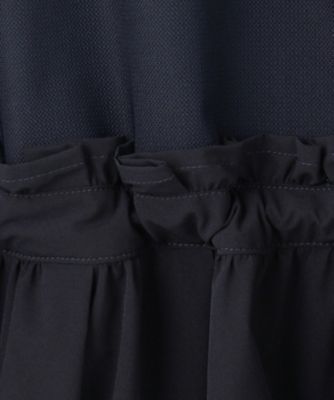 【ＷＯＭＥＮ】機能に優れた新素材「ＡＩＲ　ＴＯＯＬ」で暑い夏を快適に　コンビ素材　ワンピース　接触冷感　ＵＶカット　　高通気　ストレッチ　イ