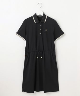 23区GOLF/ニジュウサンクゴルフ 【ＷＯＭＥＮ】【吸水速乾／ＵＶカット】１枚で様になる！待望のポロシャツ　ワンピース　ストレッチ性抜群（ＯＰＶＬＧＭ０４０８）