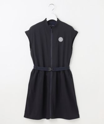 【ＵＶケア】完売目前の人気アイテム◎フロントジッパーで着脱便利！ロングシーズン使えるベルト付きワンピース（ＯＰＶＬＧＳ０３０８）
