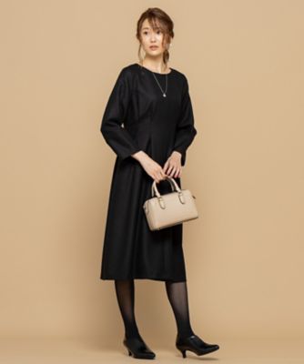 ウールソフトジョーゼット フレアワンピース ｏｐｗ２ｂｗ０４１２ 三越伊勢丹オンラインストア 公式