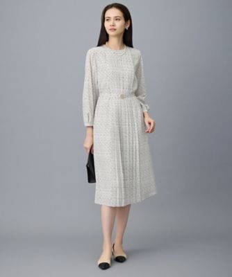 ＜自由区 (Women)＞【大好評アイテム・新色追加・１枚でサマになる】ライトサテン　ワンピース（ＯＰＷＭＣＷ０４１２）