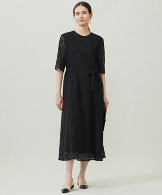 ＜自由区 (Women)＞フラワーリーフコードレース　ワンピース（ＯＰＷＭＧＭ０６０１）