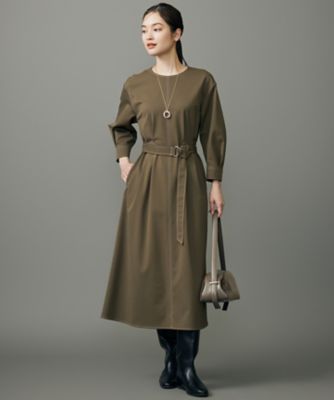 ＜自由区 (Women)＞デニムライクツイル　ワンピース（ＯＰＷＭＧＷ０４０７）