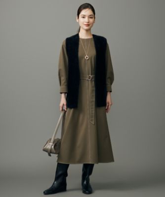 デニムライクツイル ワンピース（OPWMGW0407） | 自由区