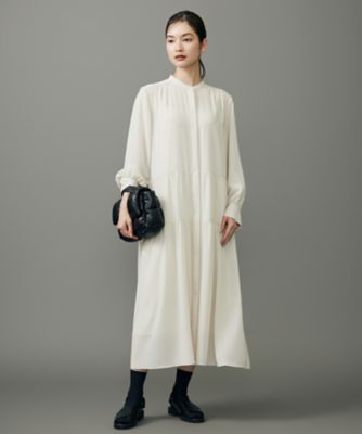 ＜自由区 (Women)＞シルキータッチティアード　ドレス（ＯＰＷＭＧＷ０４１８）