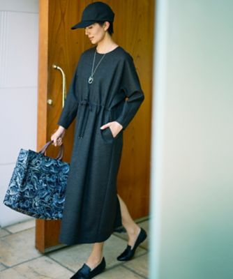 ＜自由区 (Women)＞【カタログ掲載】ＴＷダンボールジャージ　ワンピース（ＯＰＷＭＧＷ０５１０）