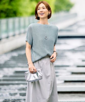 WEB限定・2点SET・着回し3WAY以上】セットアップニット