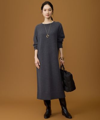 ウールハイゲージニット ワンピース（OPWMLS0051） | 自由区