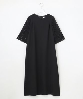 ポンチ素材ワンピース | LANVIN COLLECTION (Women)/ランバン