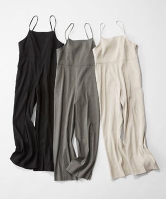 【ＣＬＡＳＳＹ．６月号掲載／洗える】リネンレーヨンストレッチ　サロペット（ＯＰＷＯＣＭ０４０４）